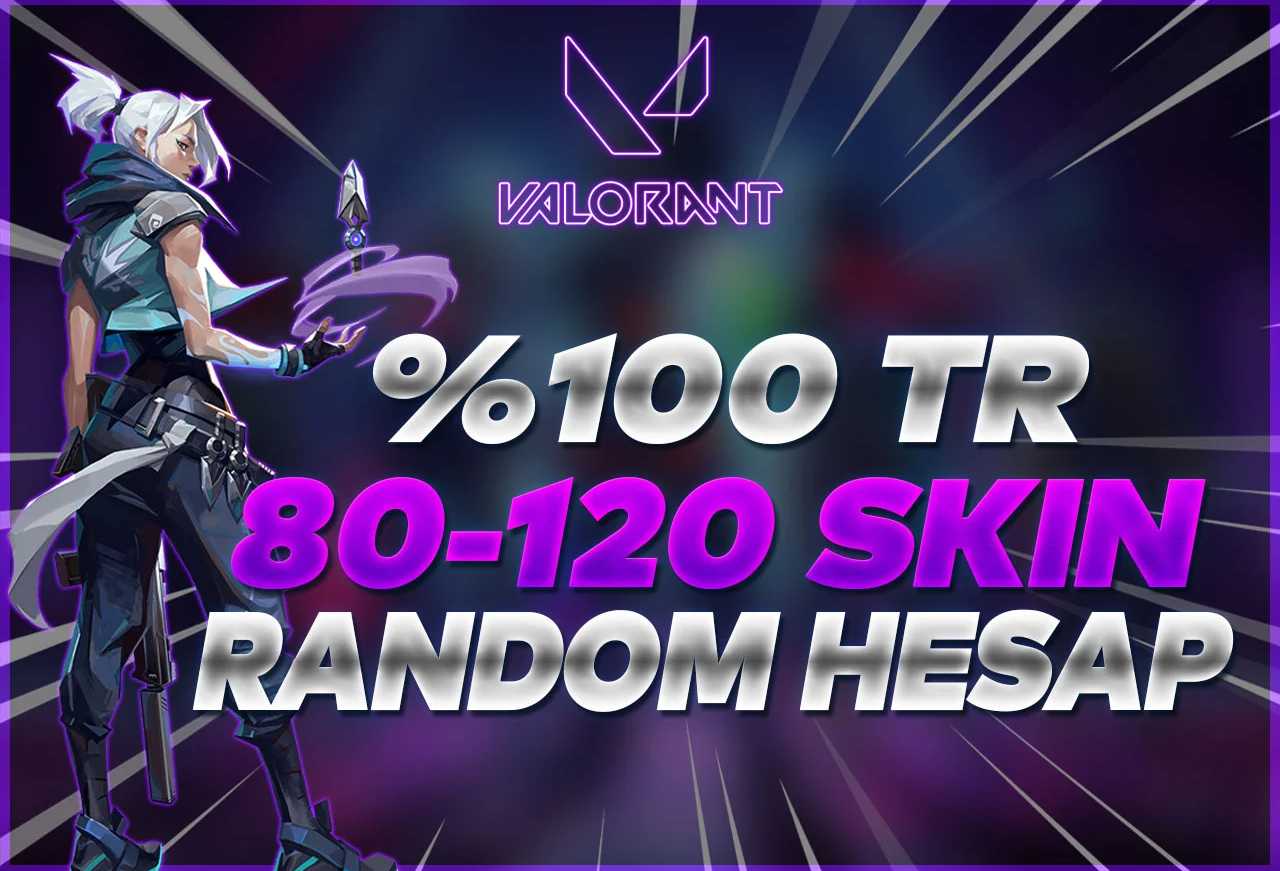 ⭐%100TR [ULTRA VIP+] 80-120 SKIN RANDOM⭐