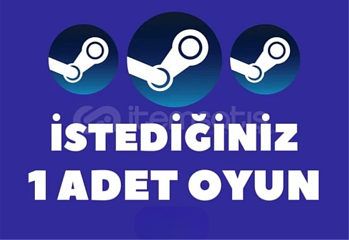 ⭐STEAM İSTEDİĞİNİZ 1 OYUN [GARANTİ + SORUNSUZ]⭐